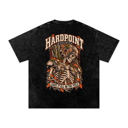 HARDPOINT Leave It All on the Field Snow-Washed Oversized Tee